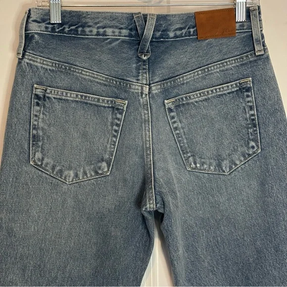J. Crew Slouchy Boyfriend Jean Cotton Straight Leg Ankle 25P - Picture 6 of 13